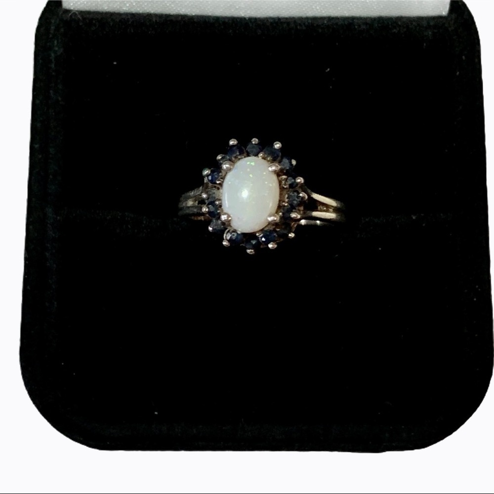 Opal Sapphire Ring 6 - image 4